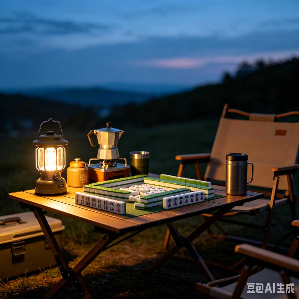 entertainment mahjong set