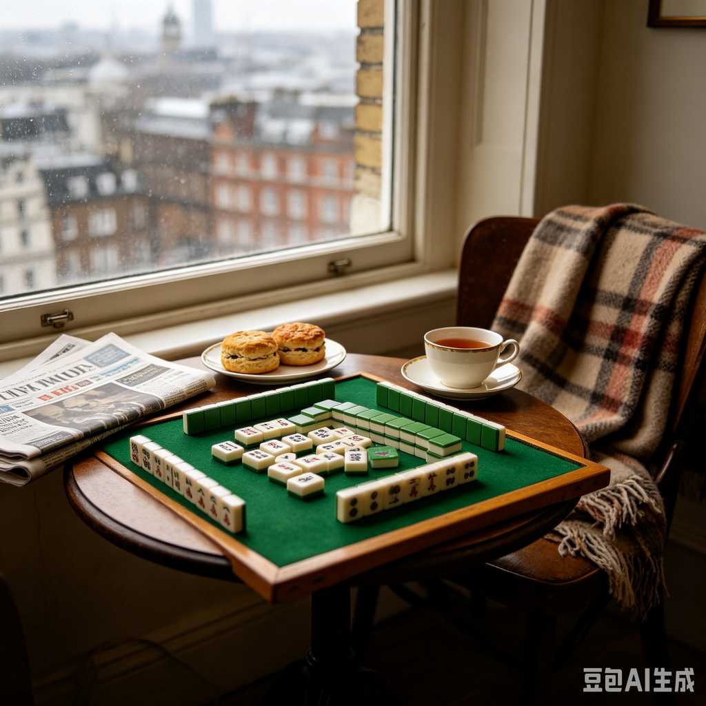 adult senior mahjong game set